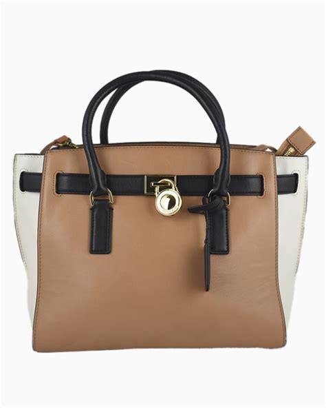 michael kors hamilton color block|Michael Kors medium signature.